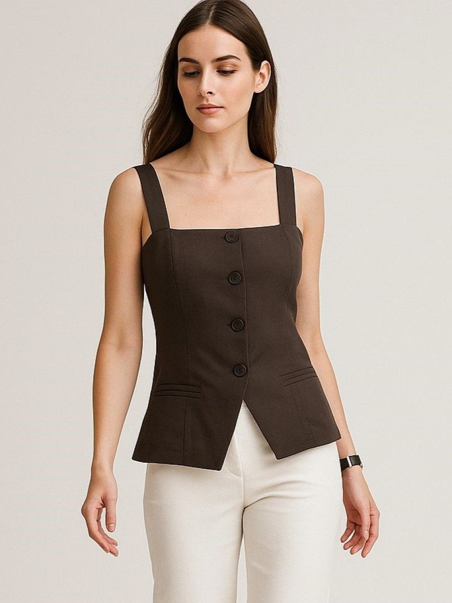 CHALECO ESCOTE CUADRADO