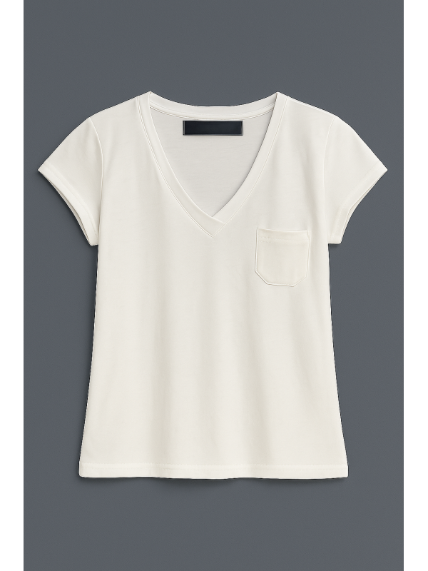 REMERA ESCOTE EN V