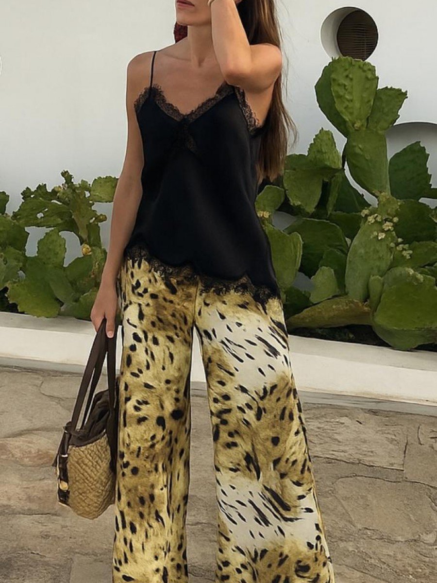 PANTALON ANCHO ESTAMPADO