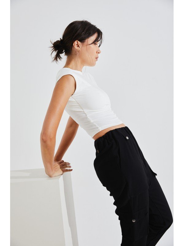 REMERA ESPALADA BAJA