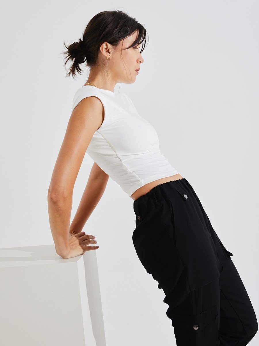 REMERA ESPALADA BAJA