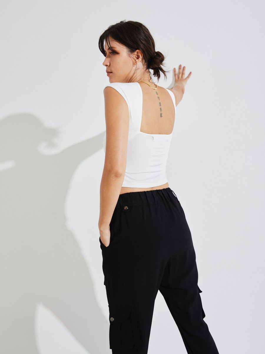 REMERA ESPALADA BAJA