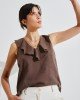 BLUSA VOLADO EN ESCOTE