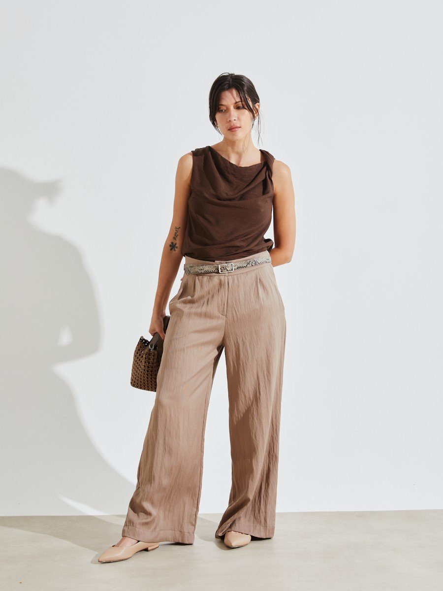 PANTALON ANCHO SASTRERO