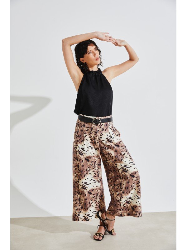 PANTALON ANCHO ESTAMPADO