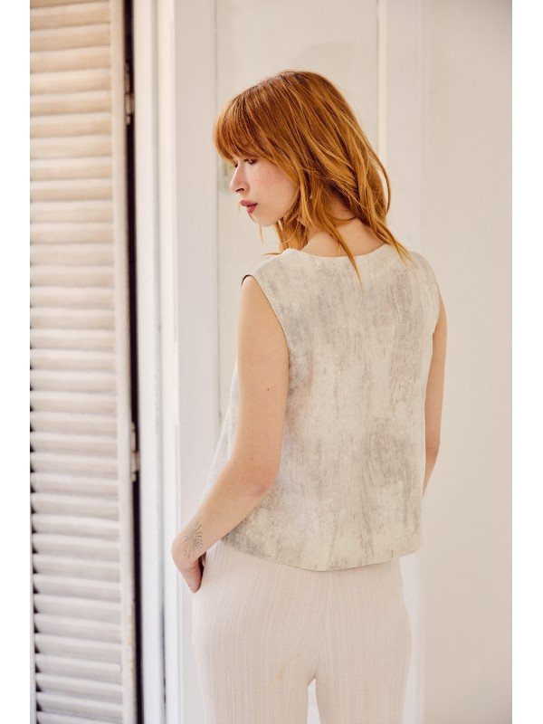 BLUSA BATIK CON GOTA