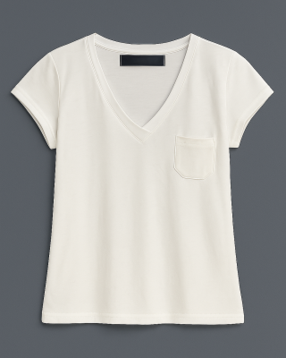 REMERA ESCOTE EN V