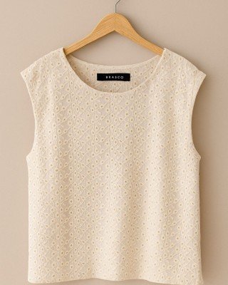 BLUSA DE BRODERIE