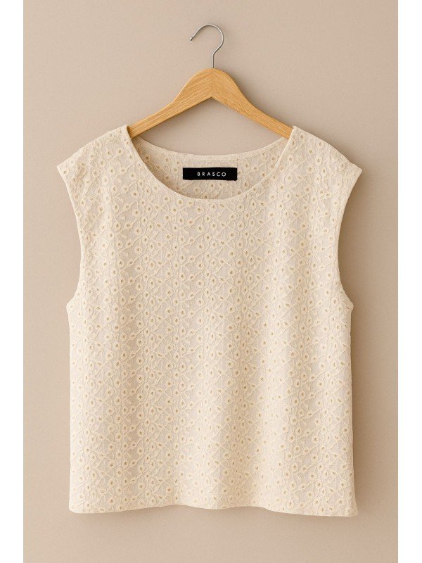 BLUSA DE BRODERIE