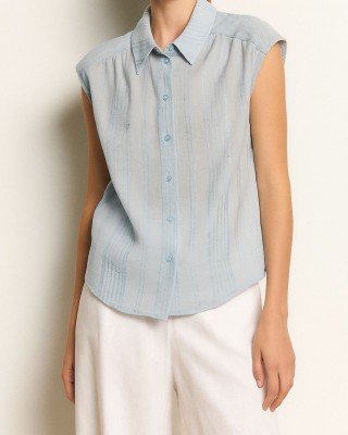 CAMISA CON FRUNCES