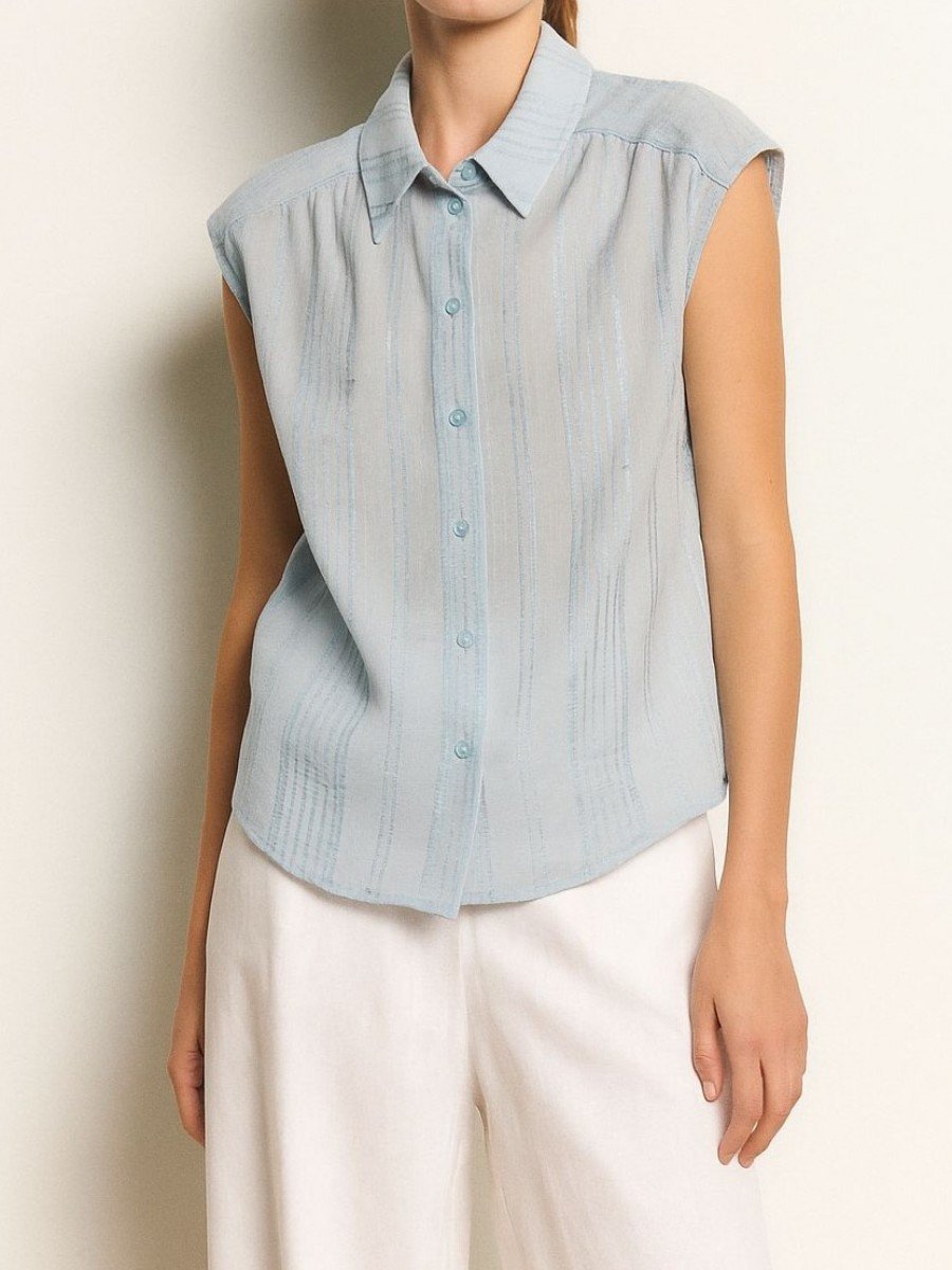 CAMISA CON FRUNCES