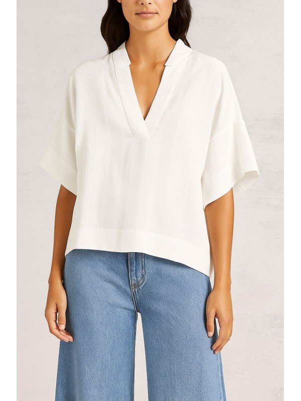 BLUSA ESCOTE V