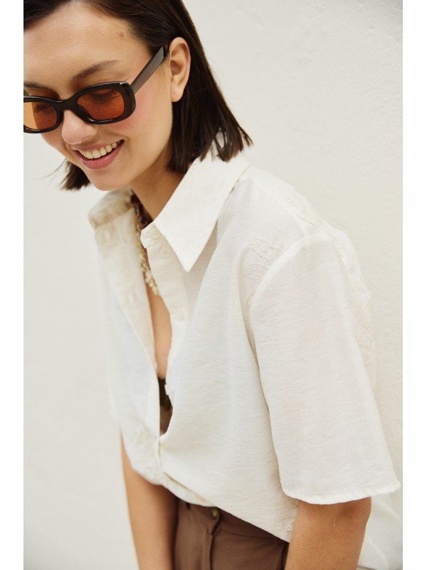 CAMISA BORDADA