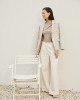 SACO GABARDINA  ESTAMPADA