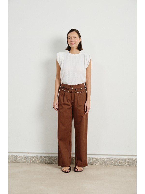 PANTALON PINZADO GABARDINA