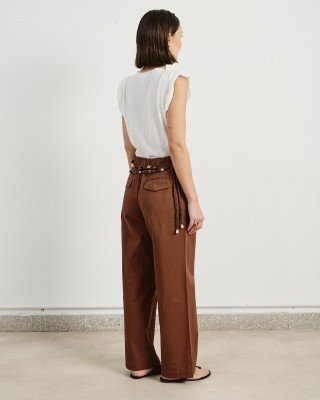 PANTALON PINZADO GABARDINA
