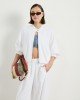 CAMPERA BOMBER CON BROCHE