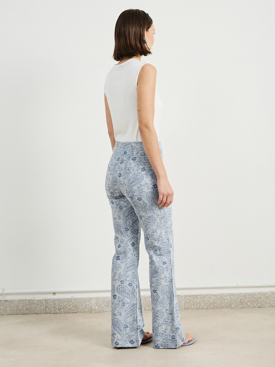 PANTALON ESTAMPADO SEMIOXFORD