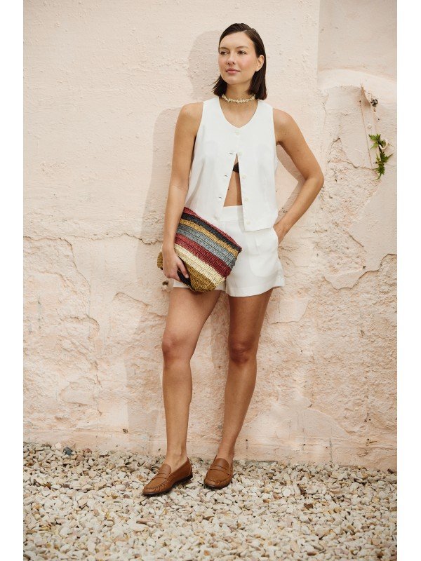 CONJUNTO CHALECO Y SHORT