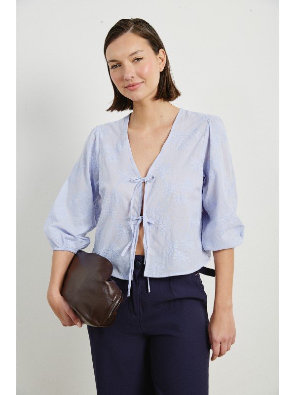 BLUSA BORDADA