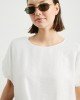 BLUSA DOBLE ABUCHONADA