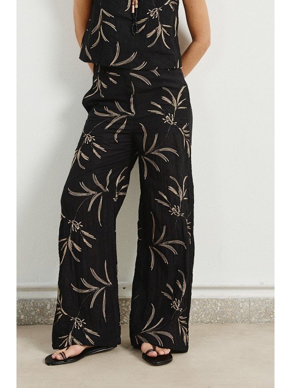 PANTALON BORDADO