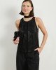 BLUSA DE GASA LABRADA