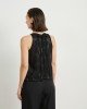 BLUSA DE GASA LABRADA