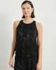 BLUSA DE GASA LABRADA