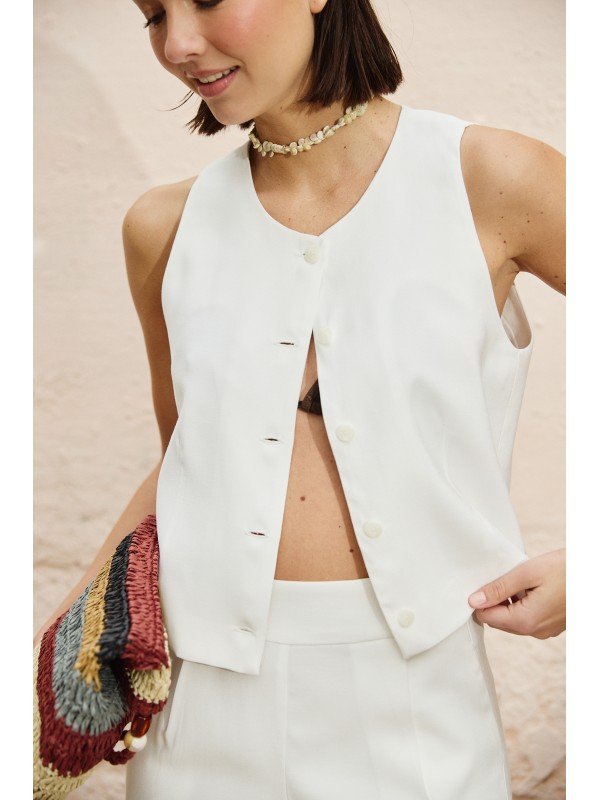 CONJUNTO CHALECO Y SHORT