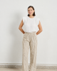 PANTALON RAYADO CON BOLSILLO