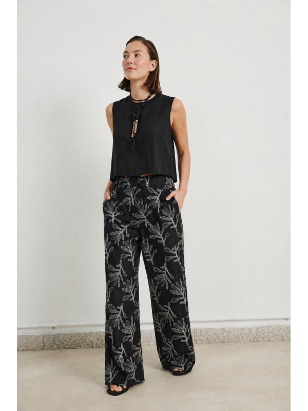 PANTALON BORDADO