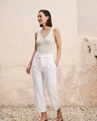 MUSCULOSA LUREX ESCOTE EN V