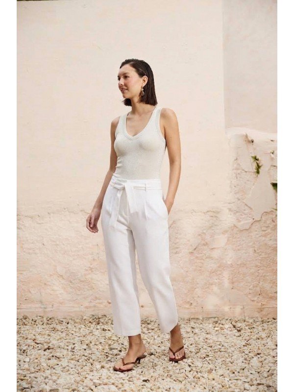 MUSCULOSA LUREX ESCOTE EN V
