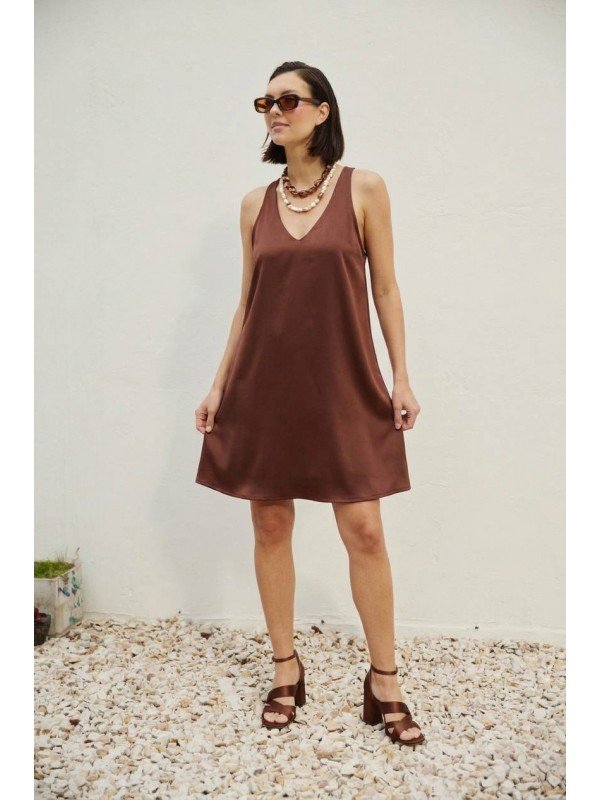 VESTIDO DE SEDA