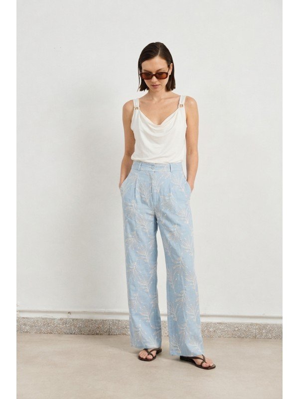 PANTALON BORDADO