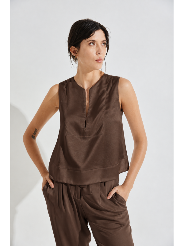 BLUSA DE SEDA