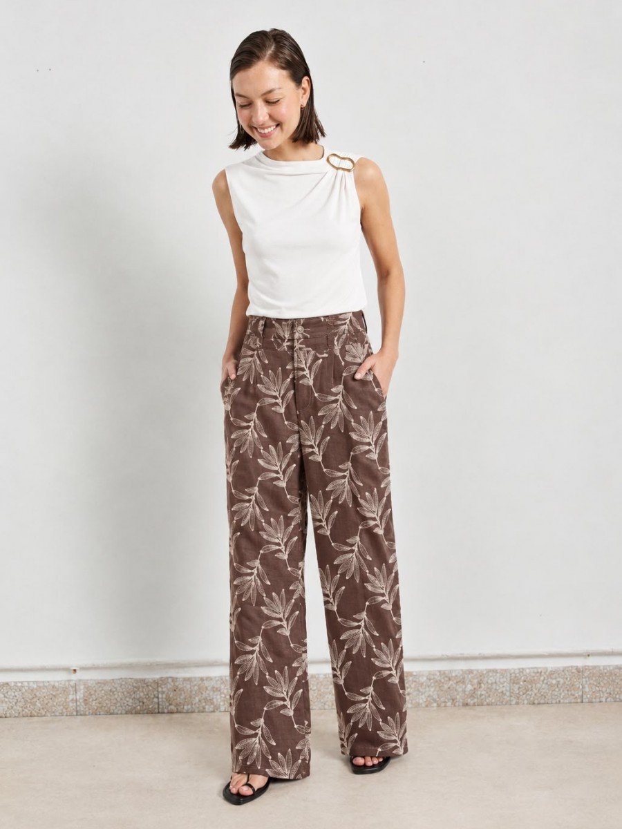 PANTALON BORDADO