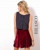 POLLERA ACAMPANADA VELVET